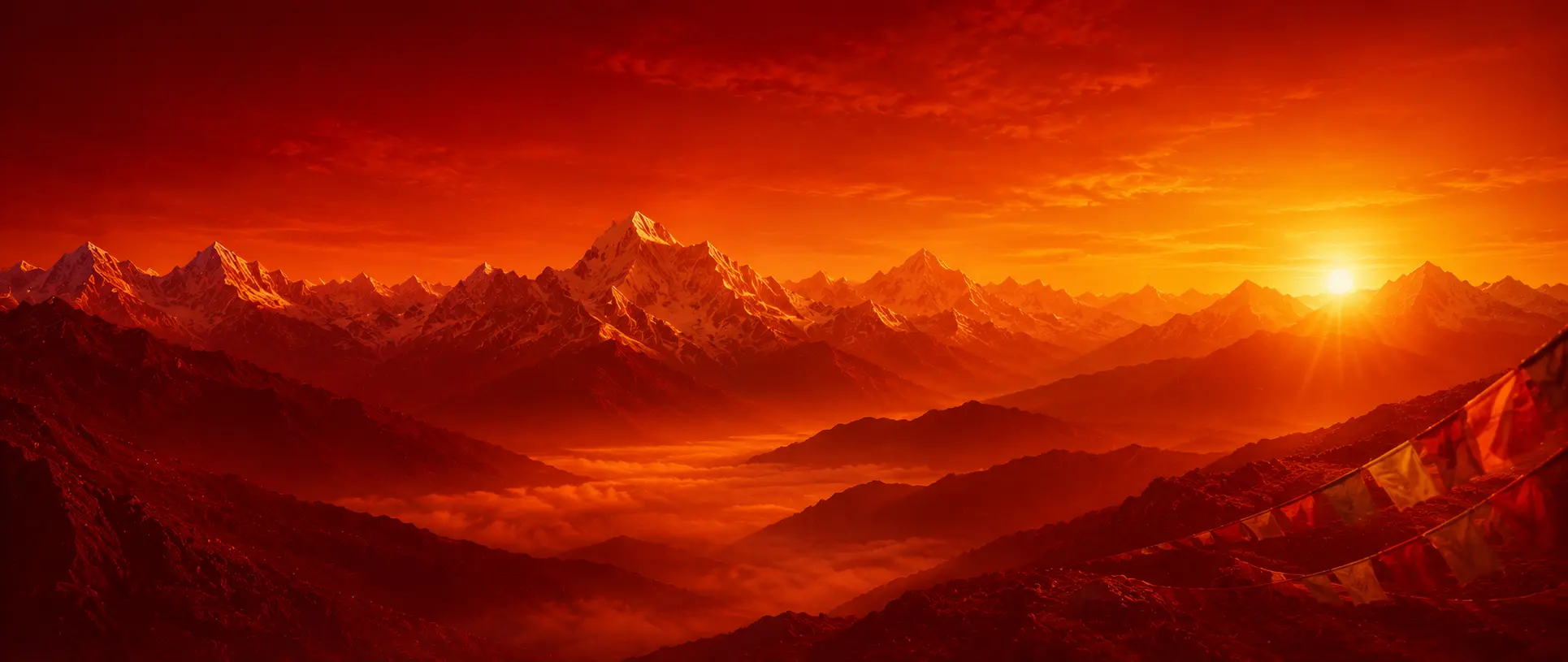 Himalayan Mountains Background